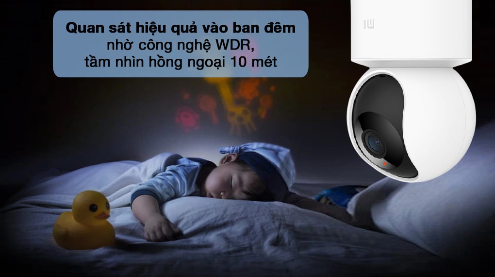 Tầm nhìn hồng ngoại đến 10 mét nhờ công nghệ WDR